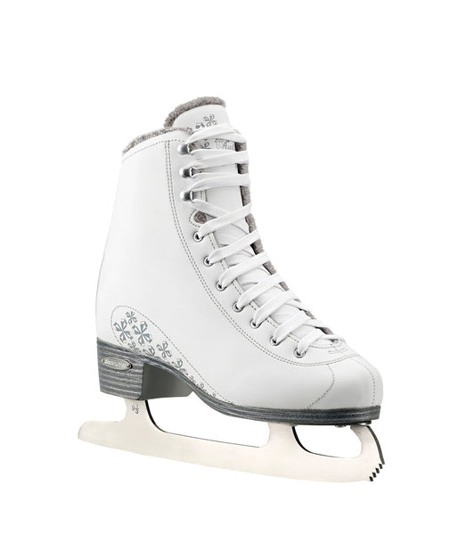 2024 Solstice Bladerunner Jr. GIRLS Ice Skates White Size 4 Excellent Condition!!