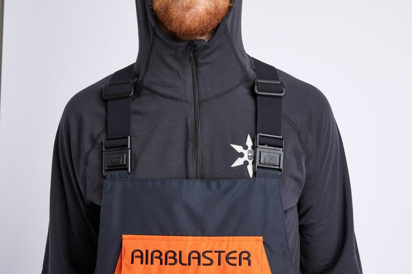 Airblaster Freedom Bib Pants - vintage black