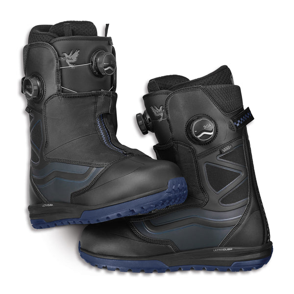 Vans snowboard boots blue on sale