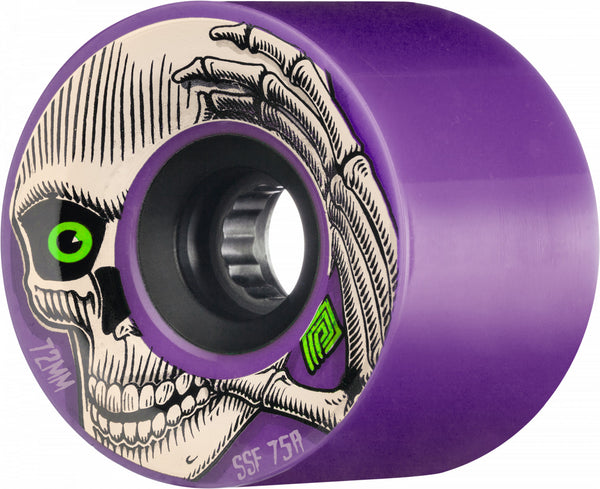 Powell Peralta Kevin Reimer Skateboard Wheels 72mm 75A 4pk Purple 