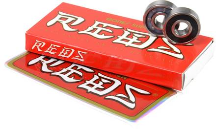 frygt kompression peeling Bones Super Reds Bearings - 8 Pack of Skate Bearings | THURO