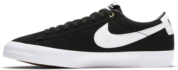 スケートボード NIKE SB ZOOM BLAZER LOW PRO GT 9.5 Nike SB Zoom Blazer Low Pro GT Skateboarding Shoes Black