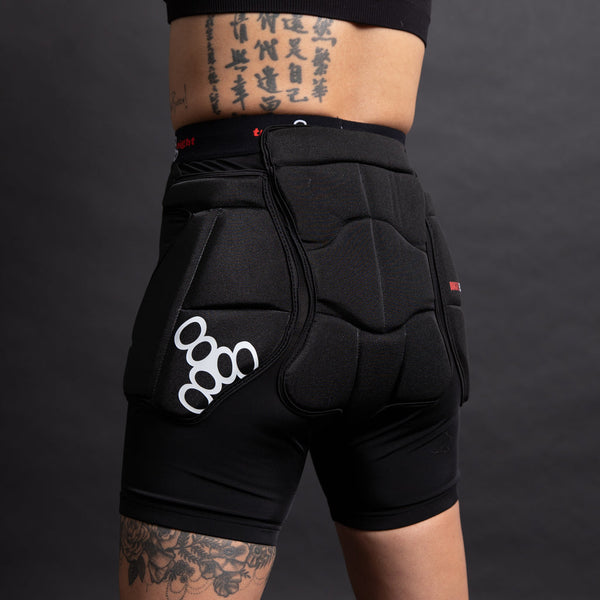 Triple 8 Bumsaver 2 Protective Shorts For Skate, Snow, Scoot, Inline, Body Armor