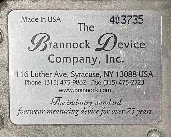 Brannock Womens Foot Sizer Device