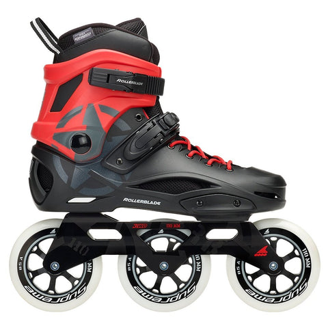 Rollerblade RB 110 3WD Inline Skates - Black Red - Size 7 Only - Sale