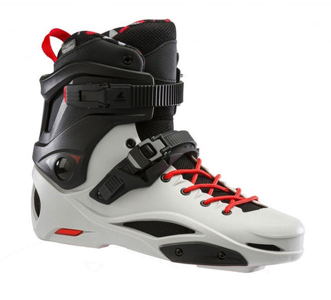 Rollerblade Pro X - Red/Grey Skate - Boot Only