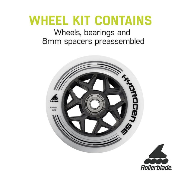 Rollerblade 110mm Hydrogen SE and ILQ-9 Kit - 6 Pack