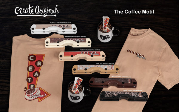 Create Originals Coffee Motif Naked with Free Custom Graphic Frames- Vanilla Latte - Sale