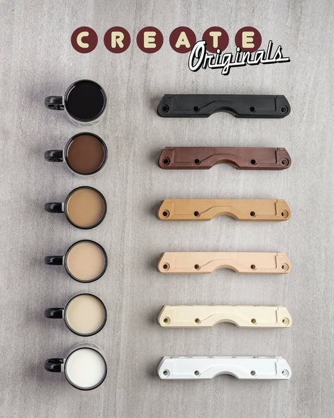 Create Originals Coffee Motif Naked with Free Custom Graphic Frames- Vanilla Latte - Sale