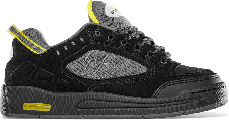 Es Creager Black Grey Skateboard Shoes Sale THURO