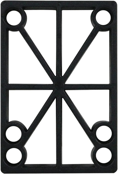 H Block Skateboard Old School Riser Pads 1/2