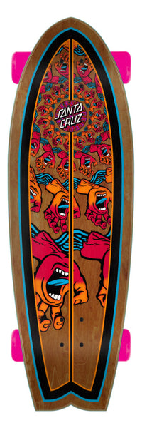 Santa Cruz 8.8in Mandala Hand Shark Cruiser Complete- SALE