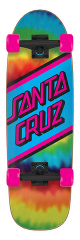 Santa Cruz Rainbow Tie Dye 8.79in x 29.05in Street Cruzer Complete