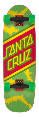 Santa Cruz 8.79in Rasta Tie Dye Street Cruiser Complete- SALE