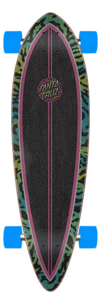 Santa Cruz 9.20in Obscure Dot Pintail Longboard Complete- SALE