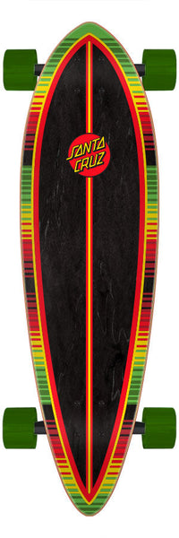 Santa Cruz 9.20in Serape Dot Pintail Longboard Complete- SALE