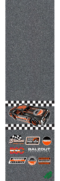 MOB X BRONSON RACER 9" X 33" SKATEBOARD GRIP TAPE