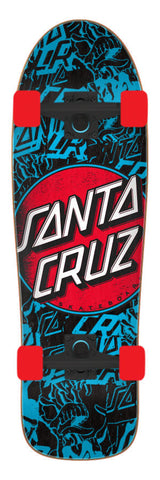 Santa Cruz 9.7in Contra Distress Cruiser Complete Skateboard