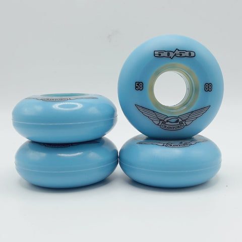 50/50 - Scott Crawford 58mm 88a Wheels - Set of 4