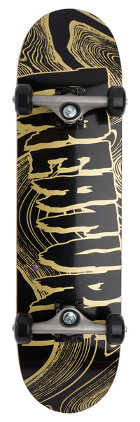 Creature Logo Metallic Swirl Mini Skateboard Complete 7.75in x 30.00in - SALE