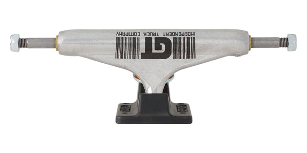 Independent Stage 11 Hollow Grant Taylor Barcode Silver Black Skateboard Trucks- SET OF 2