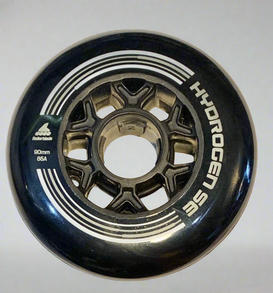 Rollerblade 90mm Hydrogen SE 85a Black - Wheels - 4 Pack - Sale