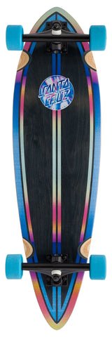 Santa Cruz 9.20in Iridescent Dot Pintail Longboard Complete- SALE
