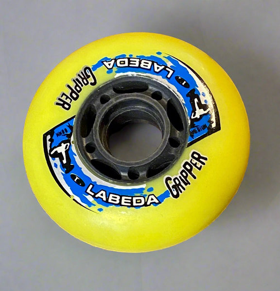 Labeda Yellow Gripper 80mm Medium Hardness - Inline Wheel - Single - Super Sale