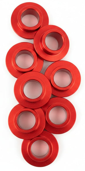 FR - Red - ALUMINUM SPACER SET X8 Set of 8 spacers