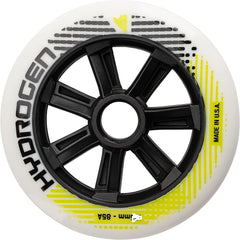 ROLLERBLADE HYDROGEN 110MM 85A BLACK-WHITE WHEELS (8 PACK