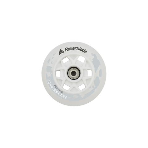 Rollerblade Moonbeams LED wheels 100mm/85A wheels - 3 Pack
