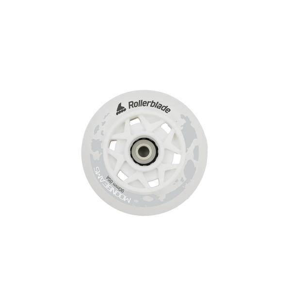 Rollerblade Moonbeams LED wheels 90mm/85A wheels - 4 Pack
