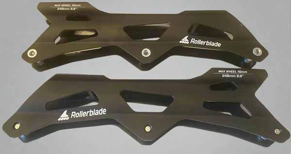 Rollerblade 255 FRAME 3X110 (1PR) 248mm or 255mm - Lightning - Black White - Set of 2