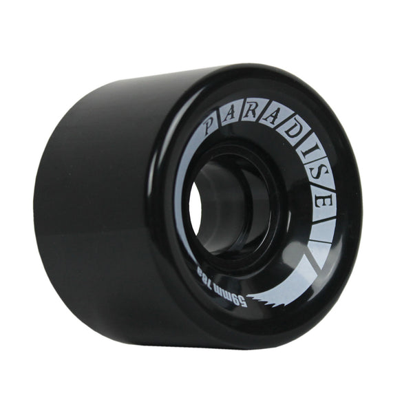 Paradise Cruiser Wheels - 59mm Black - Skateboard Wheels (Set Of 4) - Super Sale