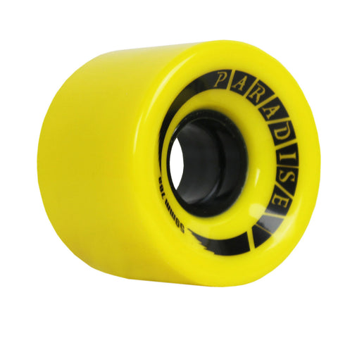 Paradise Cruiser Wheels - 59mm Yellow - Skateboard Wheels (Set Of 4) - Super Sale
