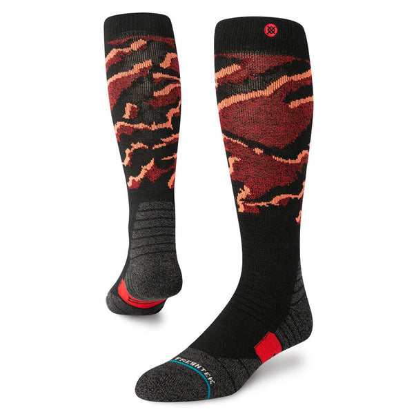STANCE PERFORMANCE WOOL SNOW OTC SOCKS - Pelter - Black