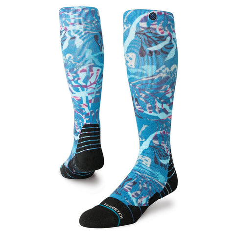 STANCE POLY SNOW OTC SOCKS - Trooms - Blue