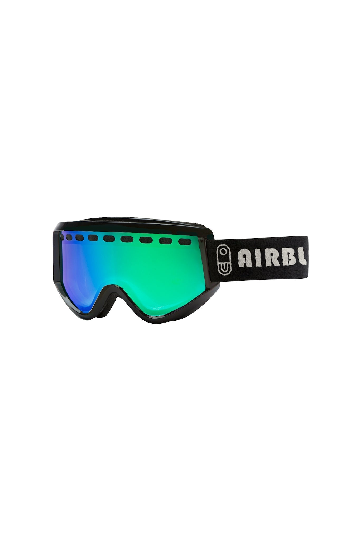 airblaster goggles Airblaster Air Goggle Chrome Lens (Higher end Goggles) - Black Translucent