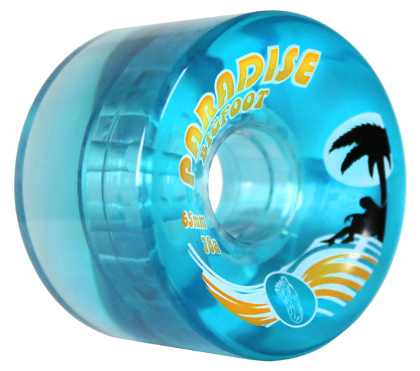 Bigfoot Longboard Wheels - 65mm Islanders Blue - Set of 4 - Sale