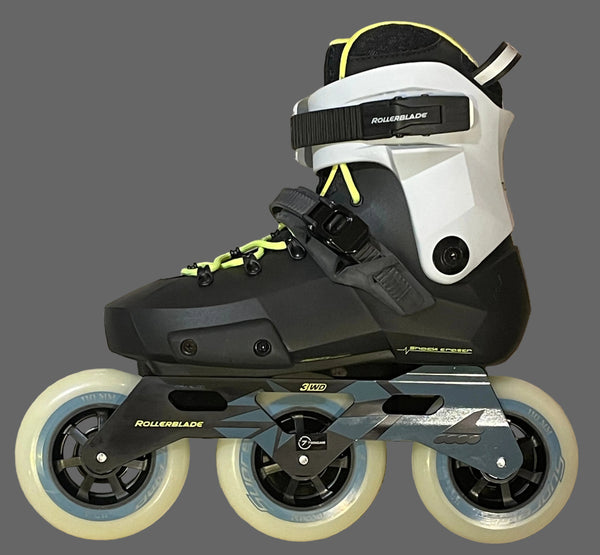 ROLLERBLADE TWISTER EDGE 110 Black Blue - Size 7.5 Only - Sale
