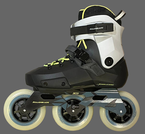 ROLLERBLADE TWISTER EDGE 110 Black Blue - Size 7.5 Only - Sale
