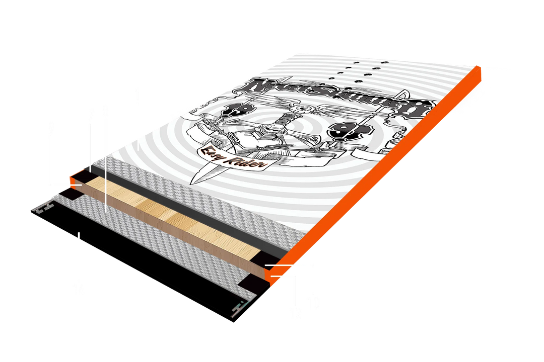 2024 triple camber easy rider snowboard Never Sumner - 2024 TRIPLE CAMBER - EASY RIDER SNOWBOARD Deck 158X