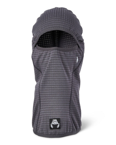 Copy of Crab Grab CLAWVA WAFFLE FLEECE - Face Mask - Charcoal Gray