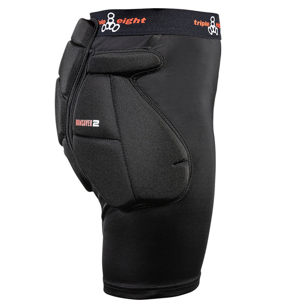 Triple 8 Bumsaver 2 Protective Shorts For Skate, Snow, Scoot, Inline, Body Armor