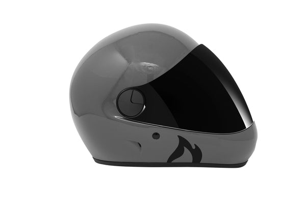 Predator Helmets - DH6-Xe Full Face Helmet - Gloss Grey