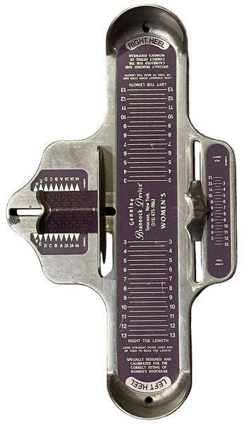 Brannock Womens Foot Sizer Device