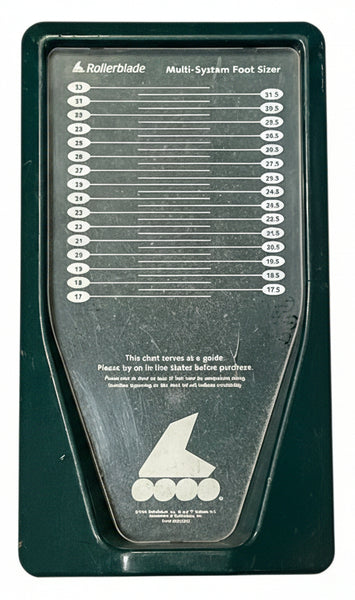 Rollerblade Footsizer - Classic Green - Brannock Device