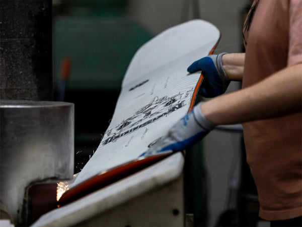 Never Sumner - 2024 TRIPLE CAMBER - EASY RIDER SNOWBOARD Deck 158X - Super Sale