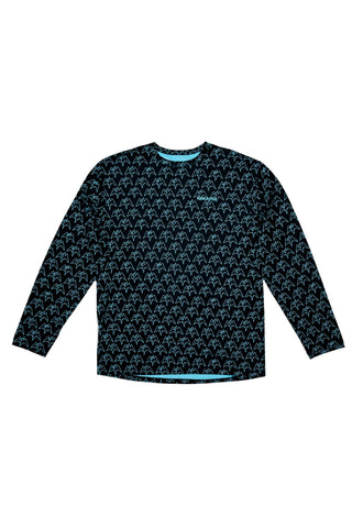 Airblaster Everday LS Tee - Thermal Layering - Bluebird Terry - Size L Only