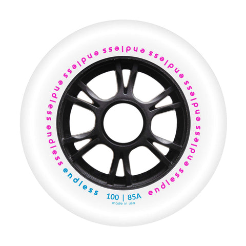 Endless Wheels - 100 mm - White - 4-pack